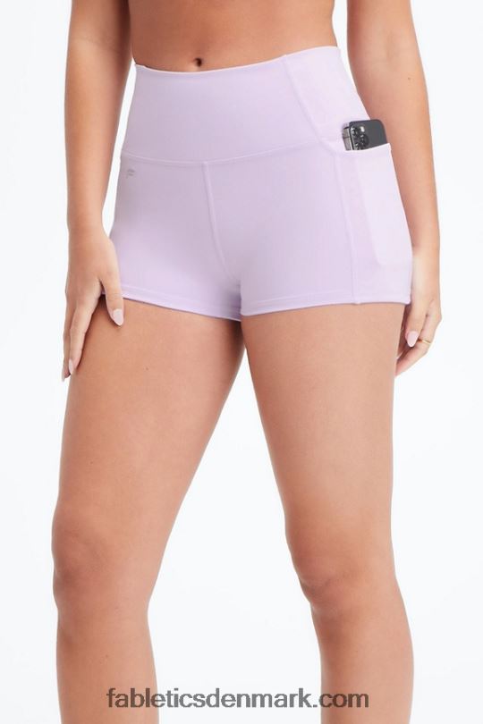 Fabletics Kvinder oasis pureluxe højtaljet 2'' kort PNX2T461 troper/pudderrosa