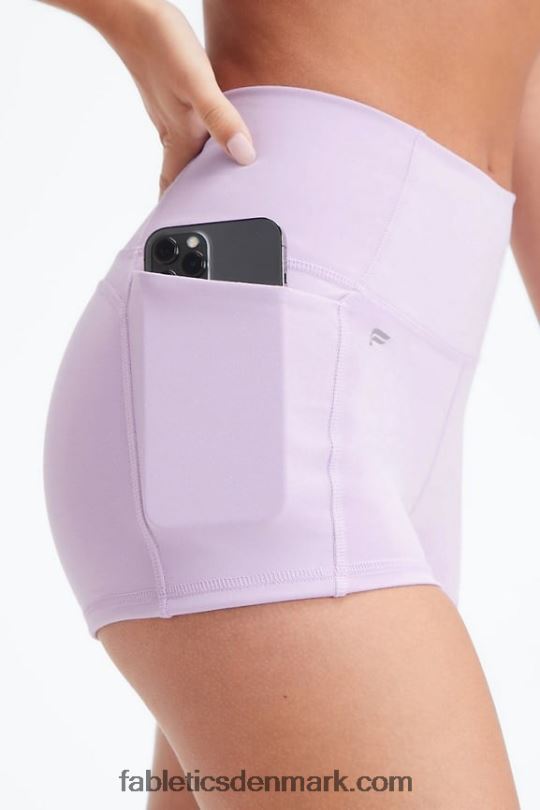 Fabletics Kvinder oasis pureluxe højtaljet 2\'\' kort PNX2T461 troper/pudderrosa