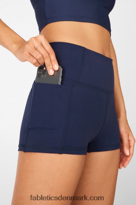 Fabletics Kvinder oasis pureluxe højtaljet 2\'\' kort PNX2T466 sorbet/muslingeskal