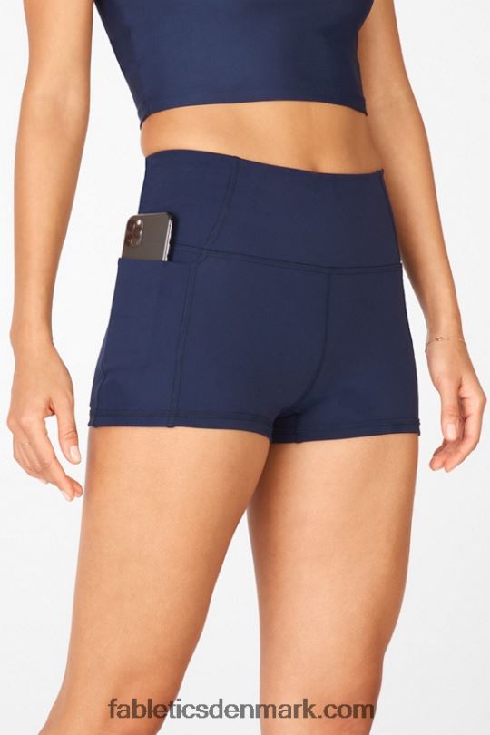 Fabletics Kvinder oasis pureluxe højtaljet 2\'\' kort PNX2T466 sorbet/muslingeskal