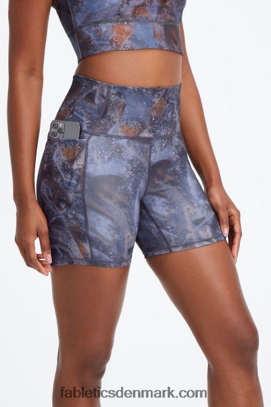 Fabletics Kvinder oasis pureluxe højtaljet 5\'\' kort PNX2T469 safari/ørkenrose