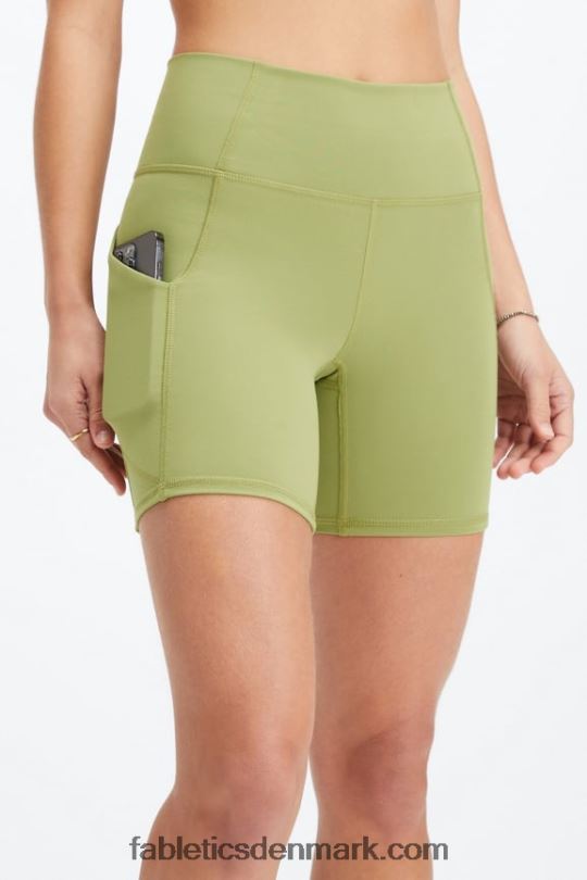 Fabletics Kvinder oasis pureluxe højtaljet 6\'\' kort 12 PNX2T294 regnsky/arktisk grå