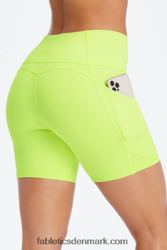 Fabletics Kvinder oasis pureluxe højtaljet 6\'\' kort 12 PNX2T296 røgfarvet marmor/blåt jern