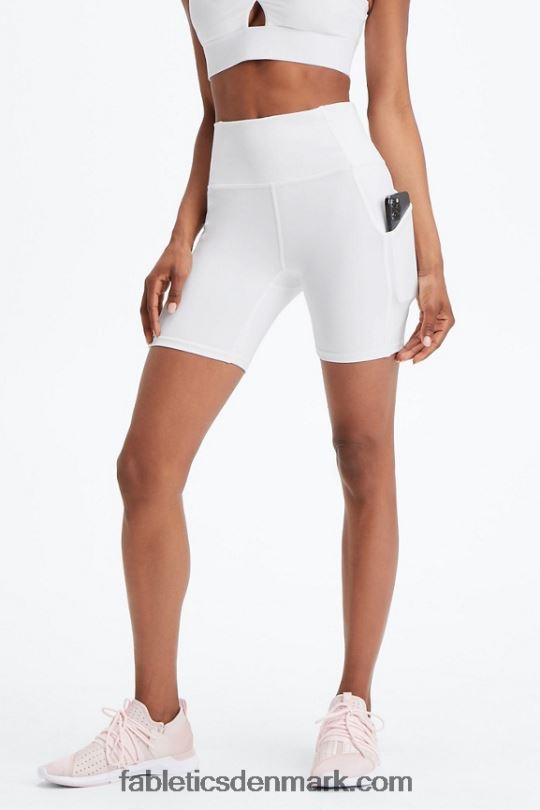 Fabletics Kvinder oasis pureluxe højtaljet 6'' kort 13 PNX2T301 dreamsicle/citroncreme/kølig mynte