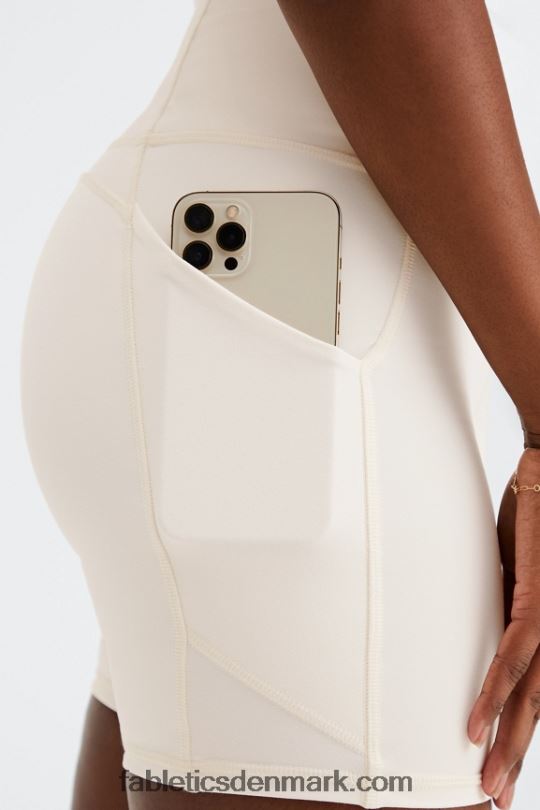 Fabletics Kvinder oasis pureluxe højtaljet 6\'\' kort 14 PNX2T304 bermuda hav /isning