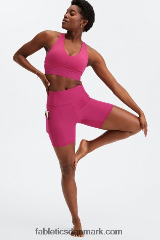 Fabletics Kvinder oasis pureluxe højtaljet 6\'\' kort 14 PNX2T305 timian/kølig mynte