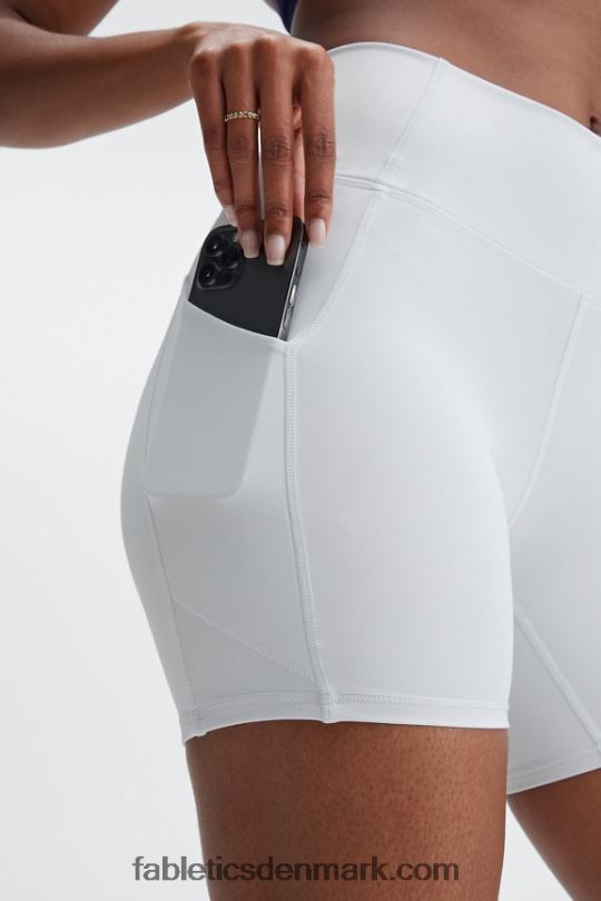 Fabletics Kvinder oasis pureluxe højtaljet 6\'\' kort 14 PNX2T308 røget