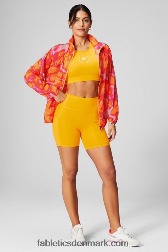 Fabletics Kvinder oasis pureluxe højtaljet 6\'\' kort 9 PNX2T281 dybeste hav/sort