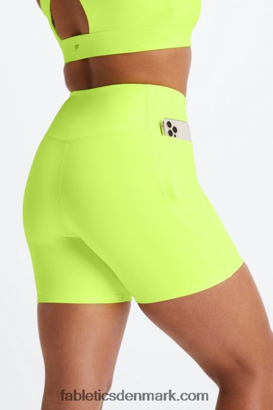 Fabletics Kvinder oasis pureluxe hw crossover 6\'\' kort PNX2T316 morgenfrue/new wave blomstret