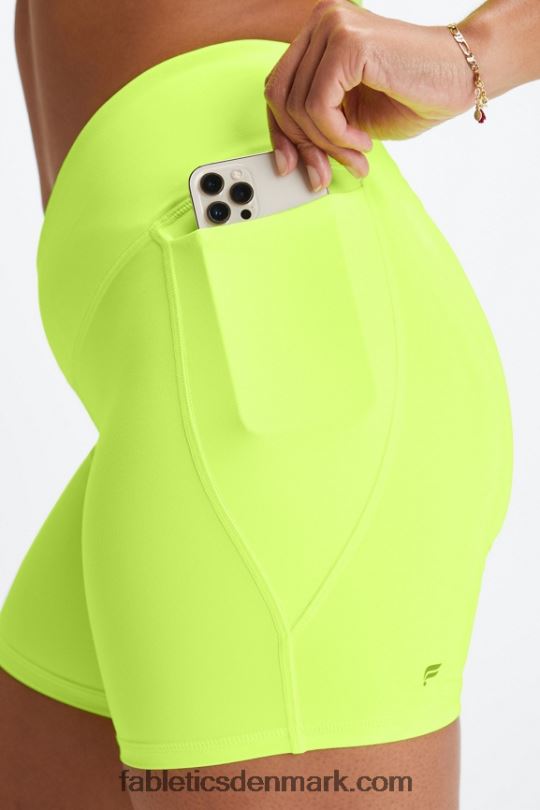 Fabletics Kvinder oasis pureluxe hw crossover 6\'\' kort PNX2T316 morgenfrue/new wave blomstret