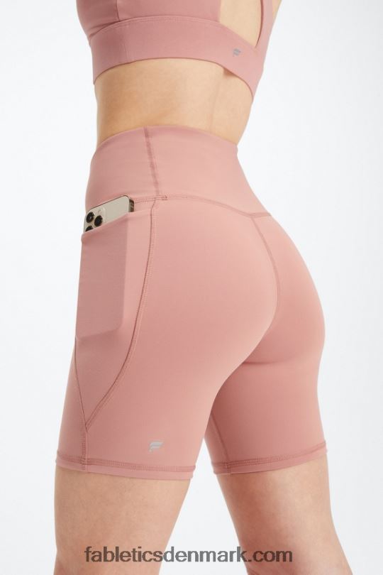 Fabletics Kvinder oasis pureluxe hw crossover 6\'\' kort PNX2T318 indtryk/gulf coast