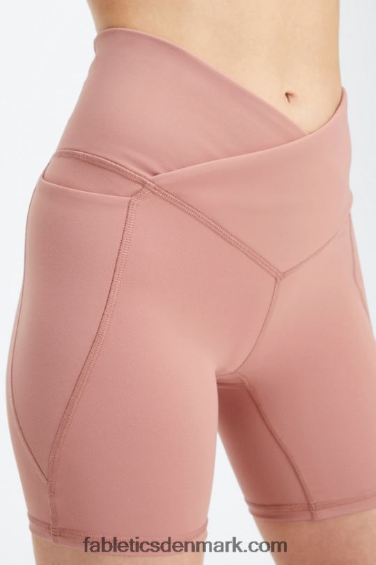 Fabletics Kvinder oasis pureluxe hw crossover 6\'\' kort PNX2T318 indtryk/gulf coast