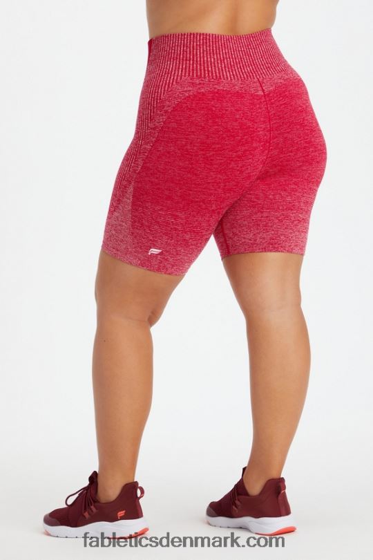 Fabletics Kvinder ombre sømløs ultra højtaljet 6\" kort PNX2T406 mørk sød kirsebær/blød skal