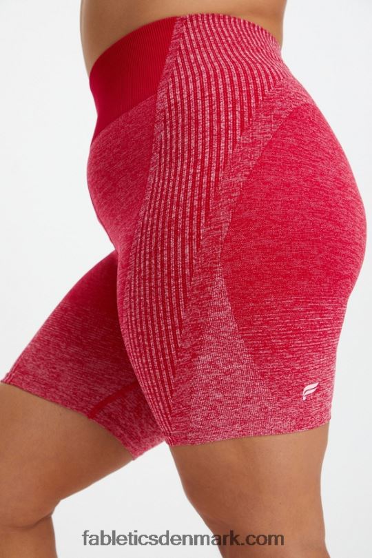 Fabletics Kvinder ombre sømløs ultra højtaljet 6\" kort PNX2T406 mørk sød kirsebær/blød skal