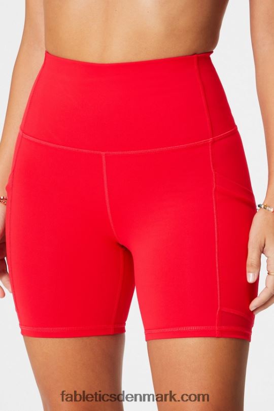 Fabletics Kvinder on-the-go powerhold ultra hw 6\'\' kort PNX2T387 ø-flugt/orange nektar
