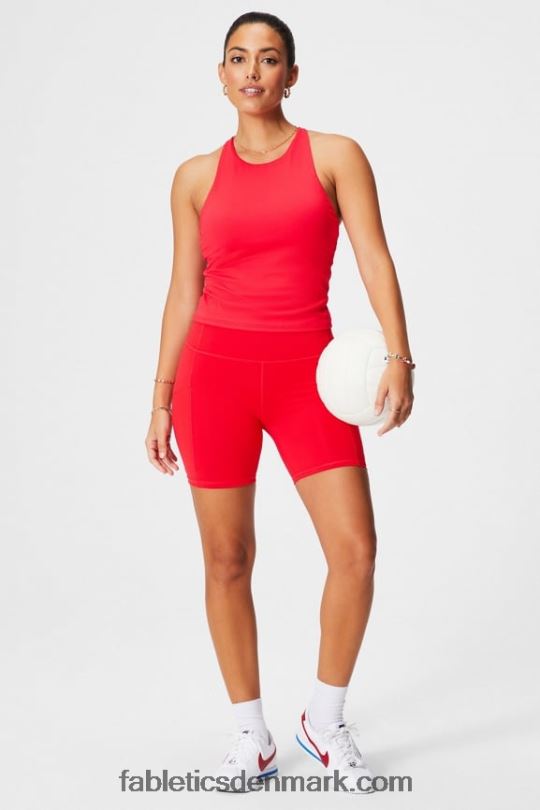Fabletics Kvinder on-the-go powerhold ultra hw 6\'\' kort PNX2T387 ø-flugt/orange nektar
