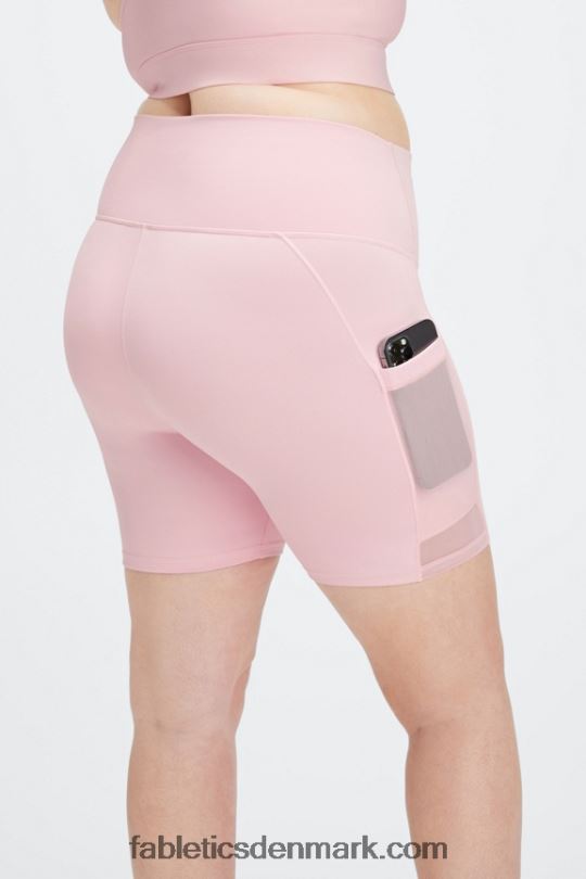 Fabletics Kvinder on-the-go powerhold ultra hw 6'' kort PNX2T395 salsa rød/multi