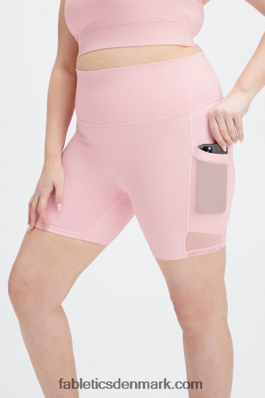 Fabletics Kvinder on-the-go powerhold ultra hw 6\'\' kort PNX2T395 salsa rød/multi