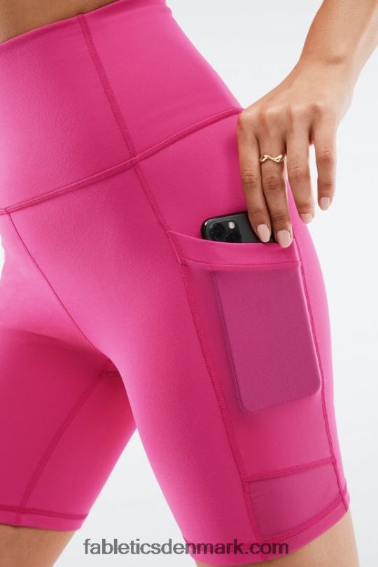 Fabletics Kvinder på farten ultra højtaljet 7\" kort PNX2T552 diset lilla/lilla tåge