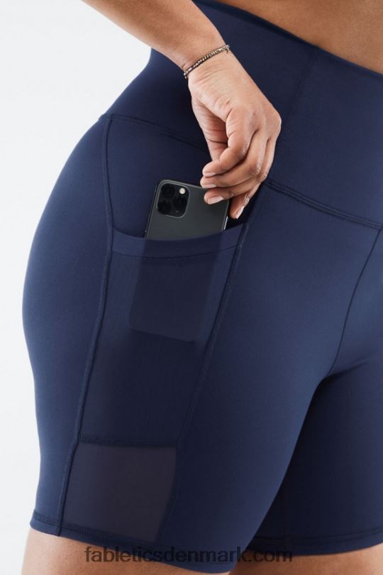 Fabletics Kvinder på farten ultra højtaljet 7\" kort PNX2T555 mahogni
