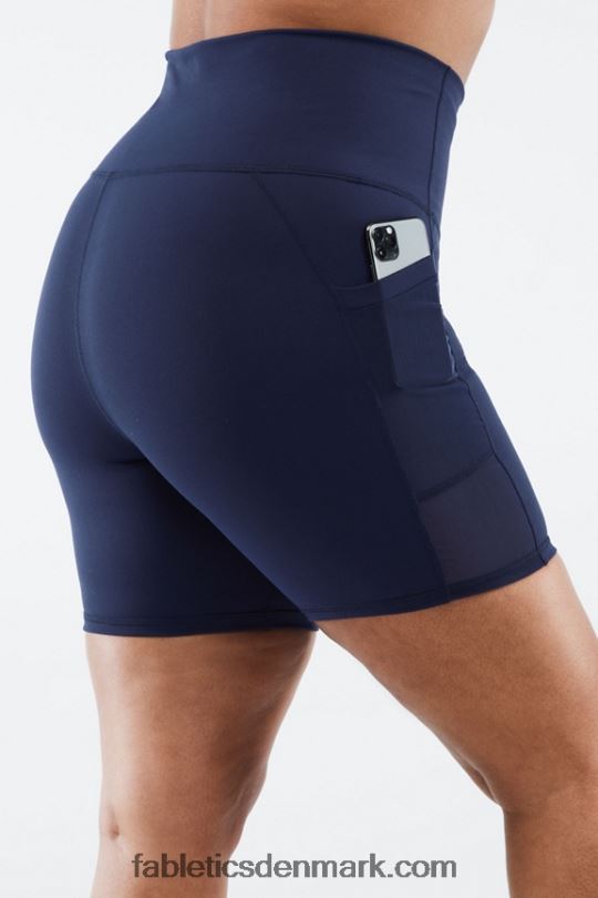 Fabletics Kvinder på farten ultra højtaljet 7\" kort PNX2T555 mahogni