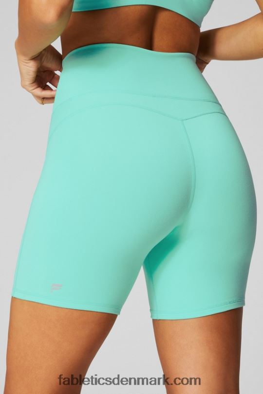 Fabletics Kvinder pureluxe ultra højtaljet rynket 6\" kort PNX2T611 eftermiddagssol/grafik