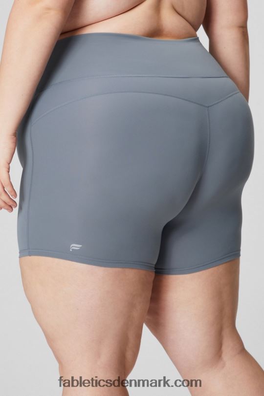 Fabletics Kvinder pureluxe ultra højtaljet rynket 6\" kort PNX2T613 lilla cosmo/grafik