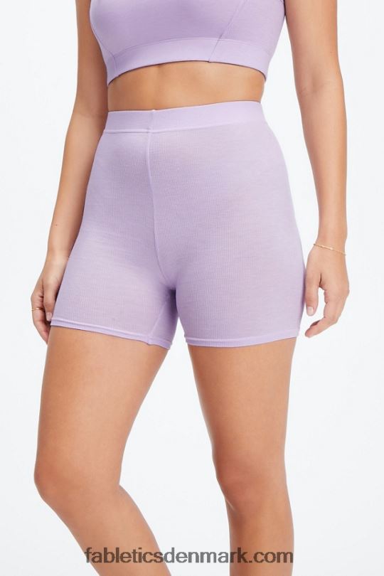 Fabletics Kvinder restoreknit slim short PNX2T401 mørk pasta/gylden
