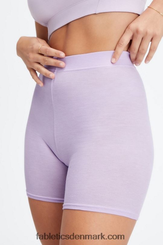 Fabletics Kvinder restoreknit slim short PNX2T401 mørk pasta/gylden