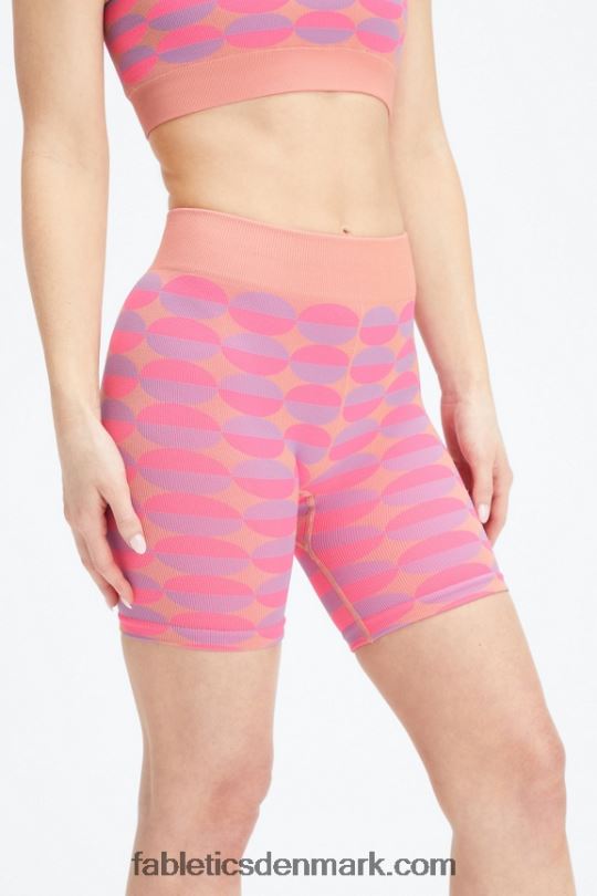 Fabletics Kvinder sømløs højtaljet 9\'\' kort PNX2T504 safari krokodille/safari