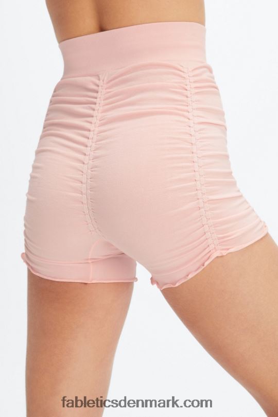 Fabletics Kvinder sømløs højtaljet rynket kort PNX2T396 mursten/multi
