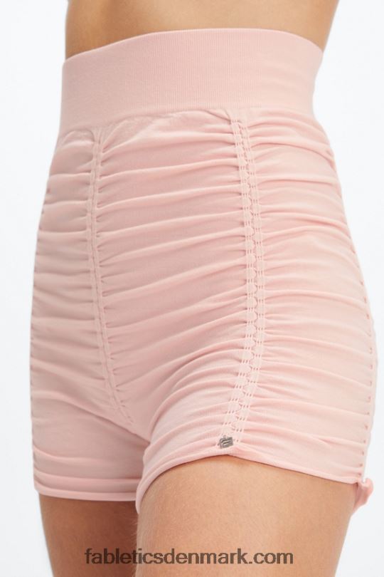 Fabletics Kvinder sømløs højtaljet rynket kort PNX2T396 mursten/multi