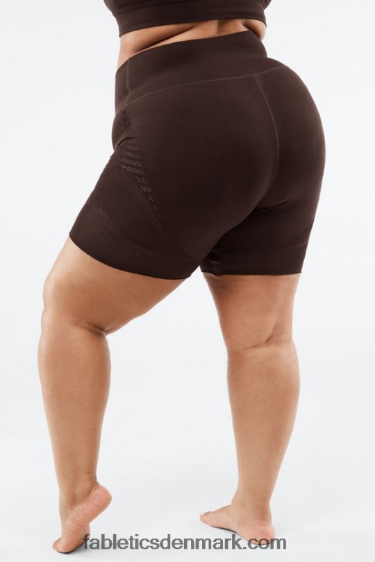 Fabletics Kvinder skulpturel højtaljet 6\'\' kort PNX2T533 hvid/hvid logo