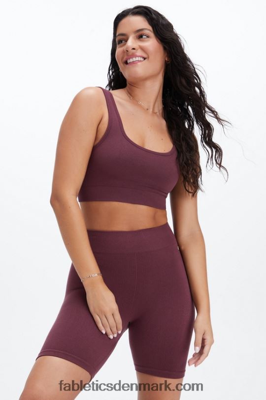 Fabletics Kvinder sky sømløs højtaljet 7\" kort PNX2T442 sort/highlighter bølget gepard