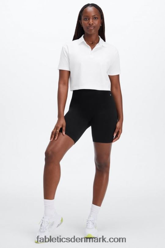 Fabletics Kvinder sky sømløs højtaljet 7\" kort PNX2T444 hejre/guld