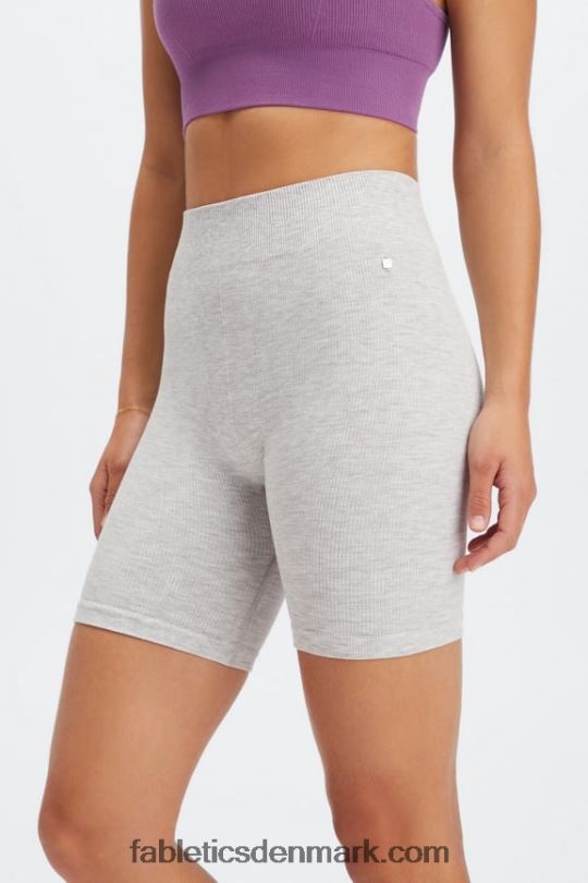 Fabletics Kvinder sky sømløs højtaljet 7" kort PNX2T445 dyb rød folie stjernestøv/guld