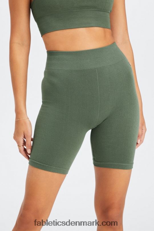 Fabletics Kvinder sky sømløs højtaljet 7\" kort PNX2T446 plettet/sort