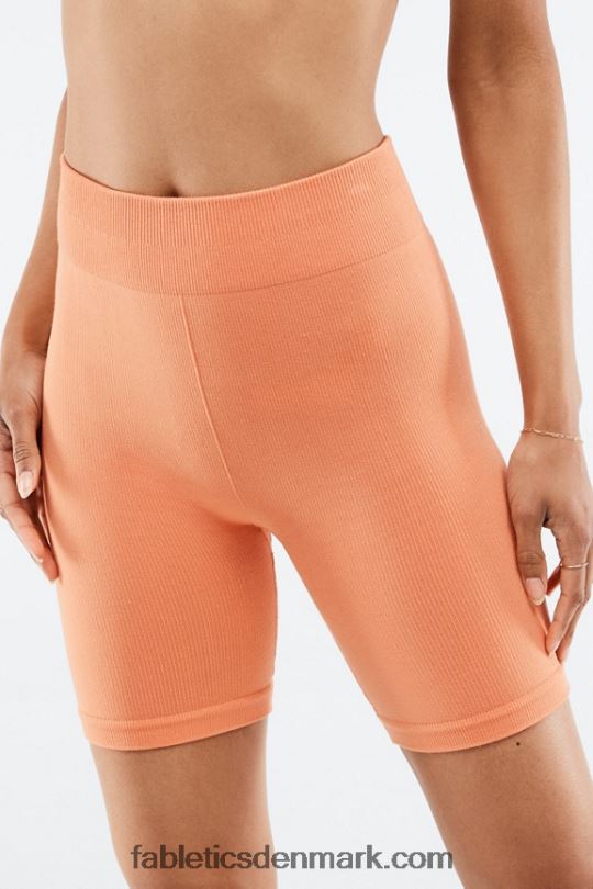 Fabletics Kvinder sky sømløs højtaljet 7\" kort PNX2T448 indigo/ultraviolet