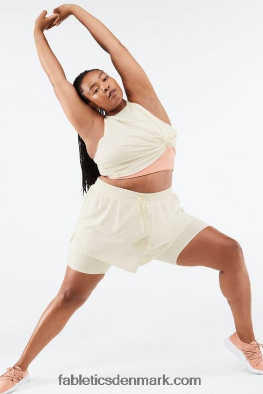 Fabletics Kvinder sloane løbe kort PNX2T538 beton/silke