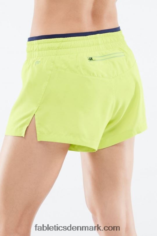 Fabletics Kvinder trække vejret mellemhøj løbe kort PNX2T280 vild kalk/afgrund