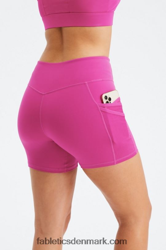 Fabletics Kvinder trinity motion365 mellemhøj 5\'\' kort PNX2T365 sukkeret lime/hyper græs
