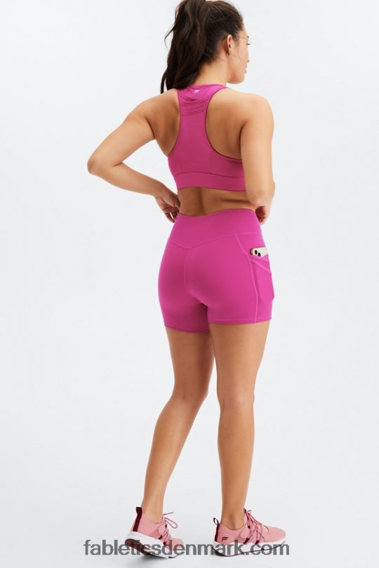 Fabletics Kvinder trinity motion365 mellemhøj 5\'\' kort PNX2T365 sukkeret lime/hyper græs
