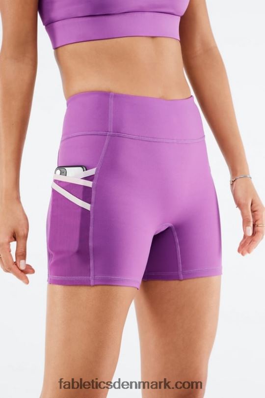 Fabletics Kvinder trinity motion365 mellemhøj 5\'\' kort PNX2T369 lys figen/multi