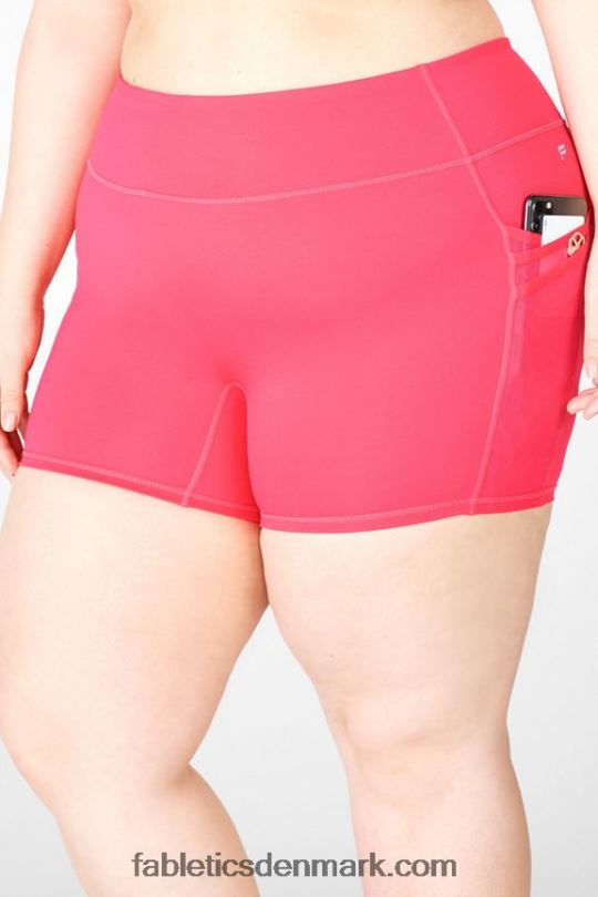 Fabletics Kvinder trinity motion365 mellemhøj 5\'\' kort PNX2T372 bamse/fuchsia