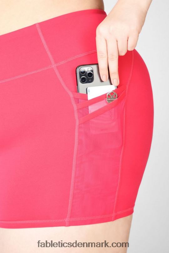 Fabletics Kvinder trinity motion365 mellemhøj 5\'\' kort PNX2T372 bamse/fuchsia