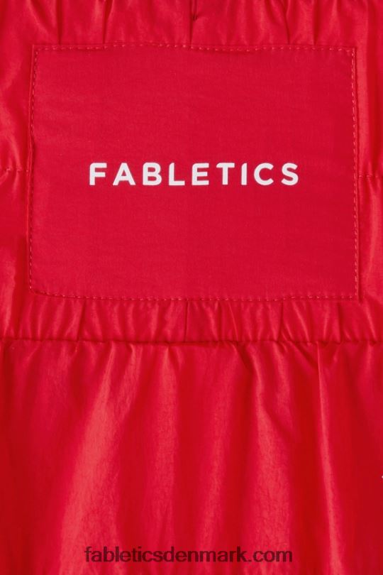 Fabletics Kvinder ultra højtaljet nylonshort PNX2T607 klassisk kirsebær/reflekssølv