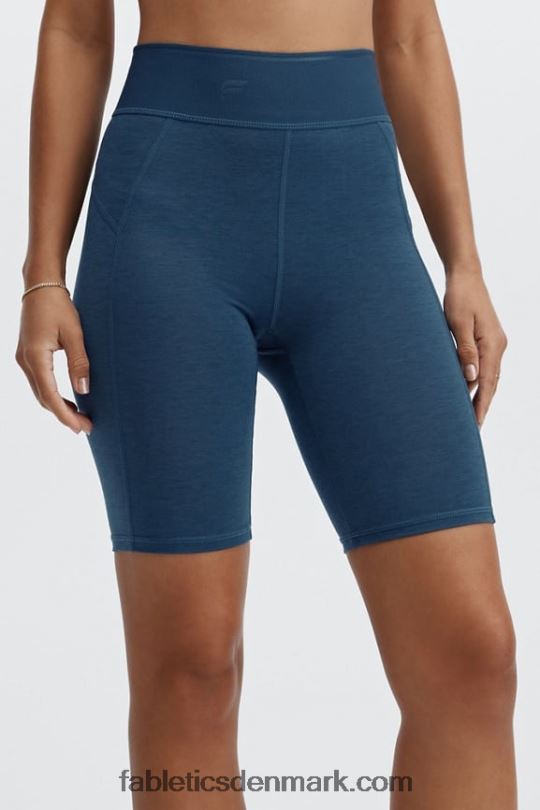 Fabletics Kvinder ultra højtaljet uld baselayer cykel kort 6" PNX2T385 pensel camo/sequoia