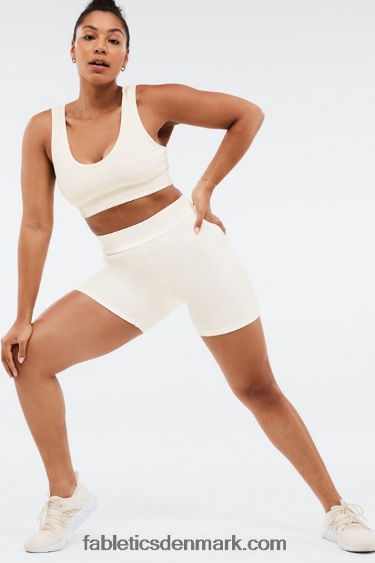 Fabletics Kvinder veda højtaljet kort PNX2T580 pilebark/ildflue