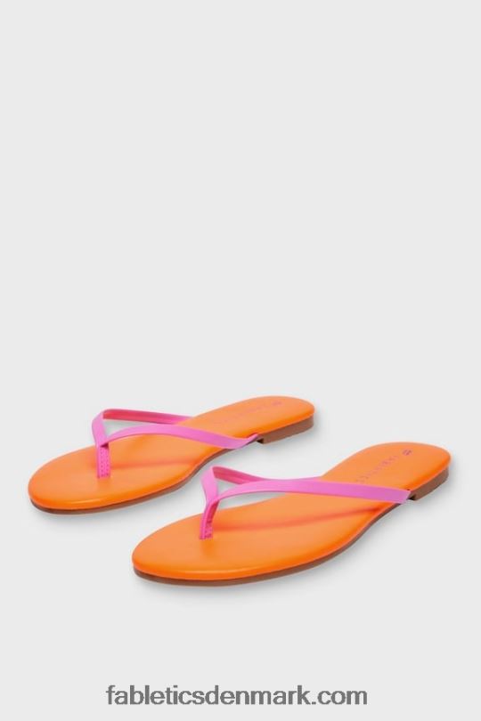 Fabletics Kvinder slip-on sandal PNX2T2934 pink escape/flush orange