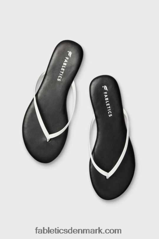 Fabletics Kvinder slip-on sandal PNX2T2936 hvid sort